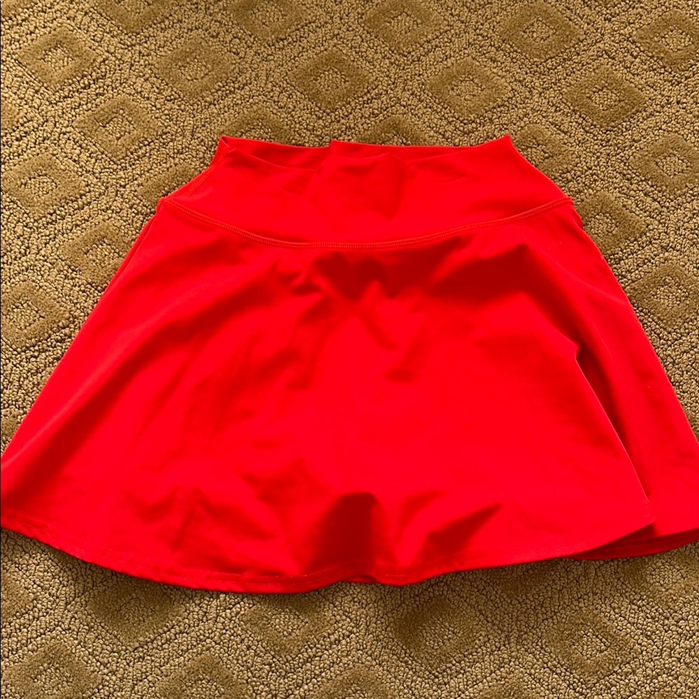 Spiritual gangster Red Women's athletic skirt